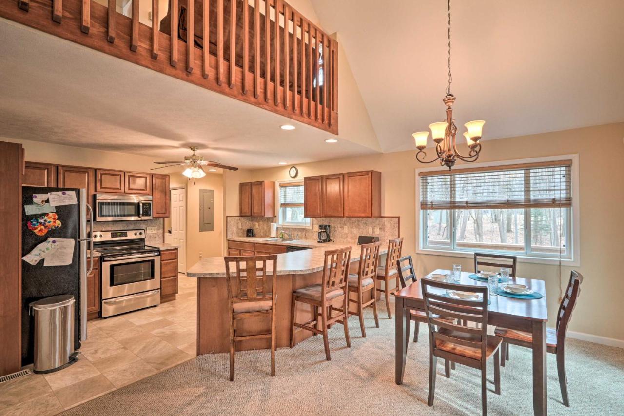 Albrightsville Family Poconos Home With Decks, 6 Mi To Skiing! מראה חיצוני תמונה